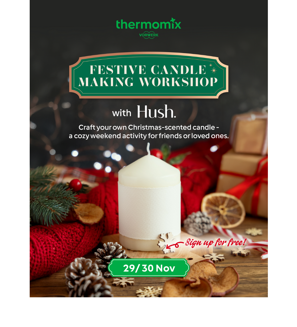 Candle Making Workshop by Hush