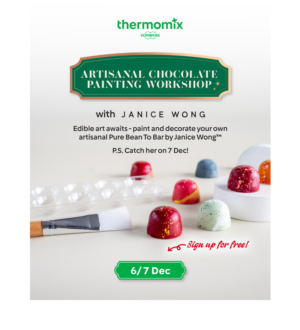 Chocolate Painting Workshop by Janice Wong