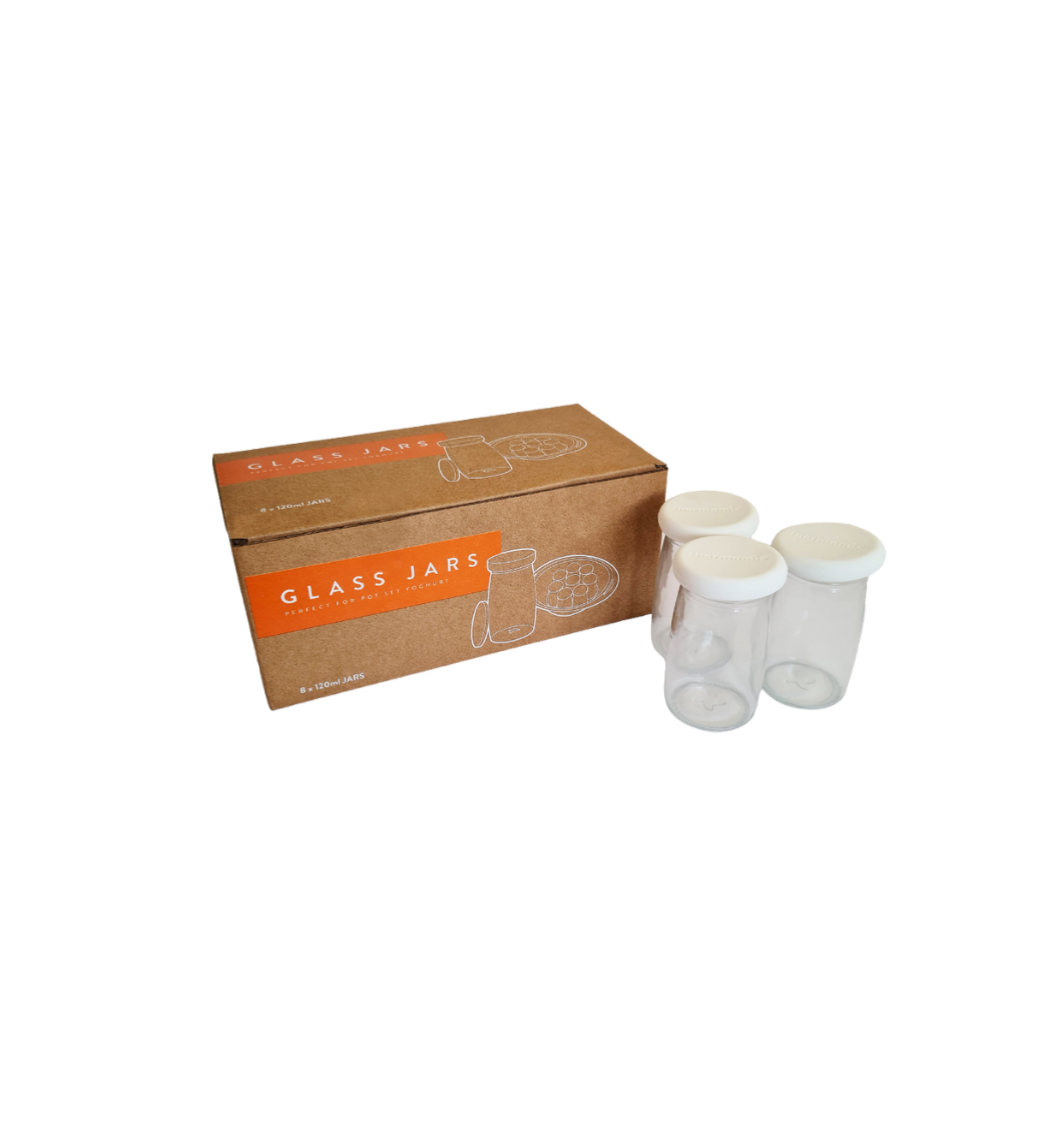 Glass Yoghurt Jar