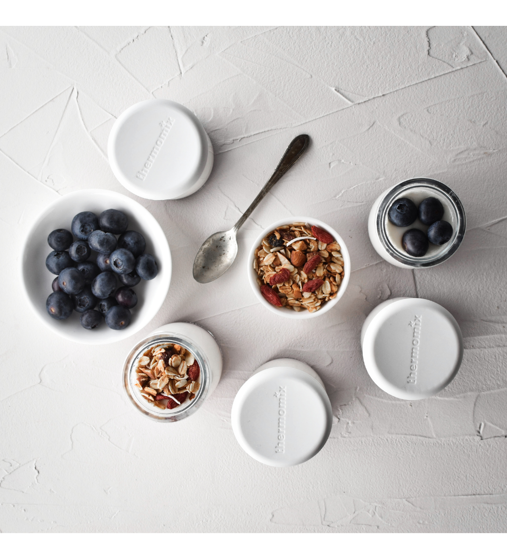 Glass Yoghurt Jar