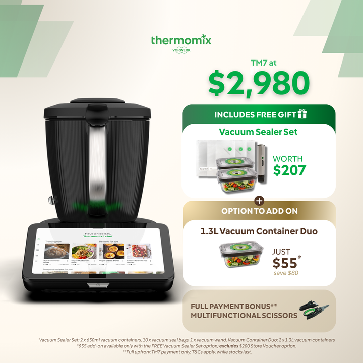 Thermomix® TM7 + Vacuum Sealer Set