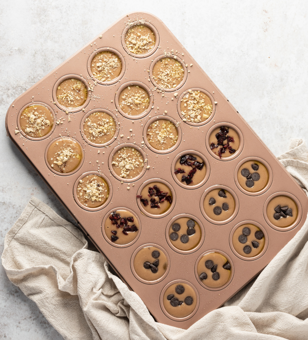 Rose-Gold Mini Muffin Tray