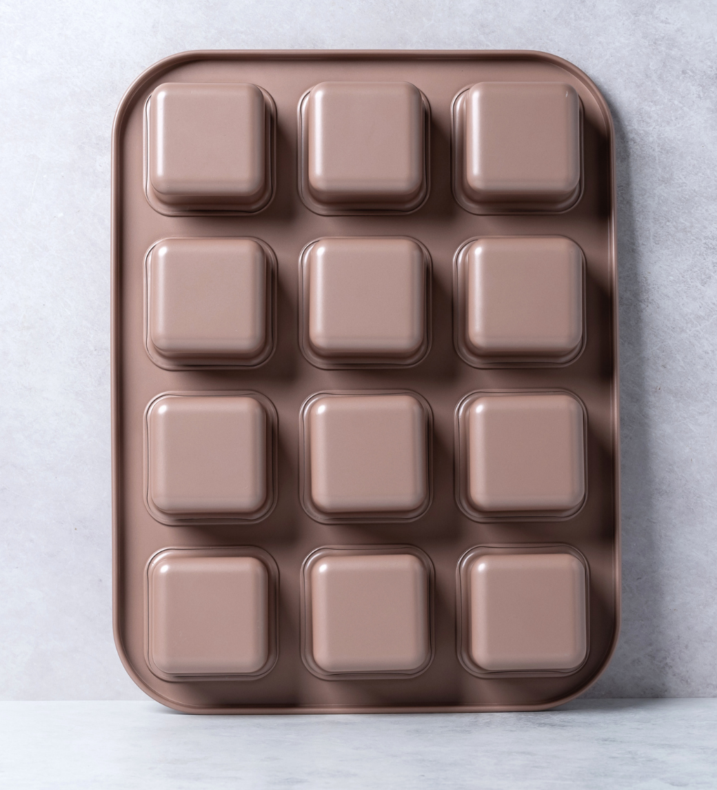 Rose Gold Brownie Pan