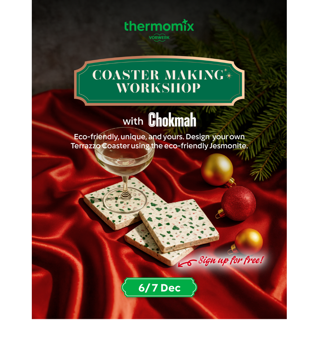 Terrazzo Collection Coaster Workshop by Chokmah