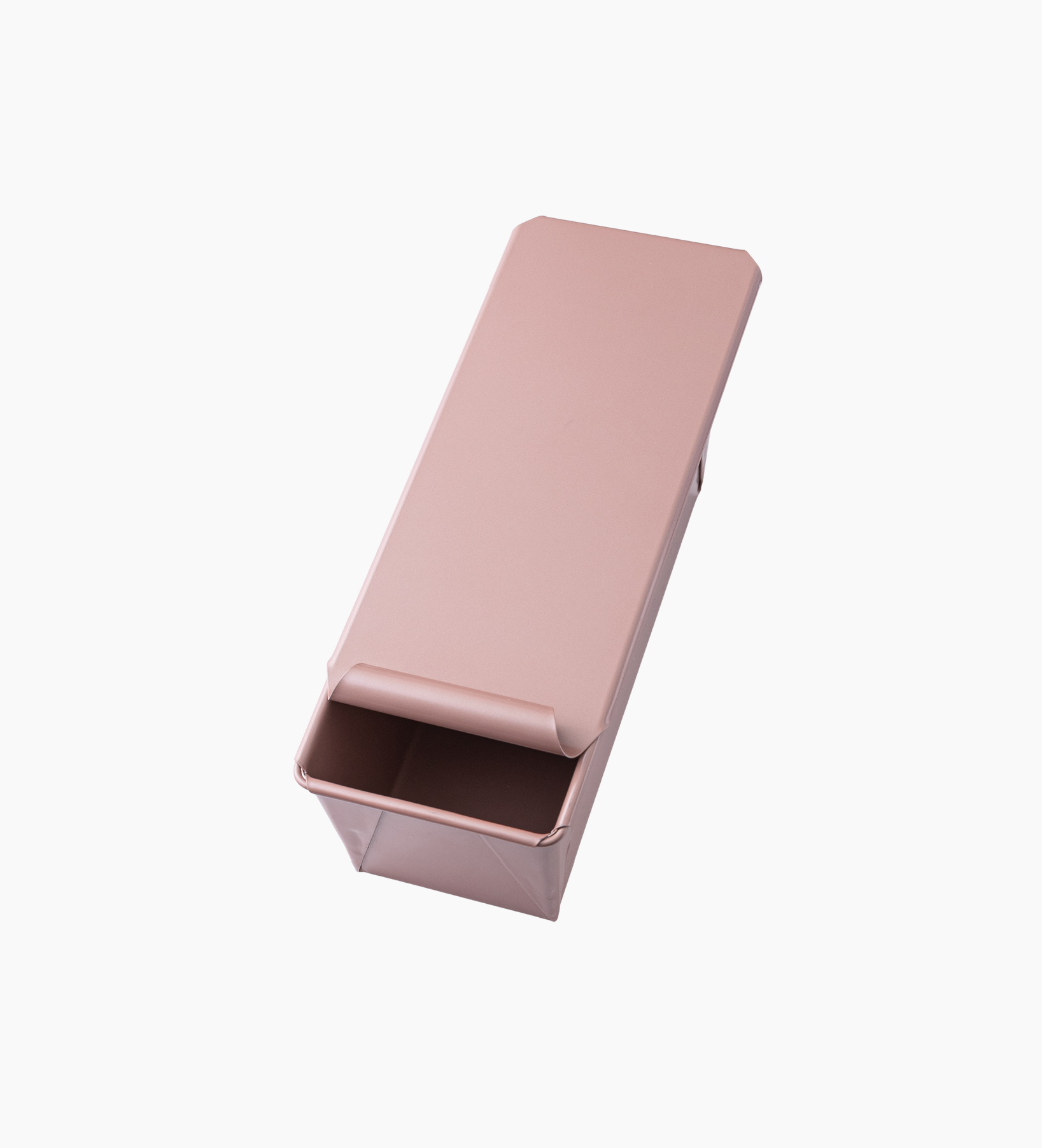 Rose Gold Bread Tin with Lid